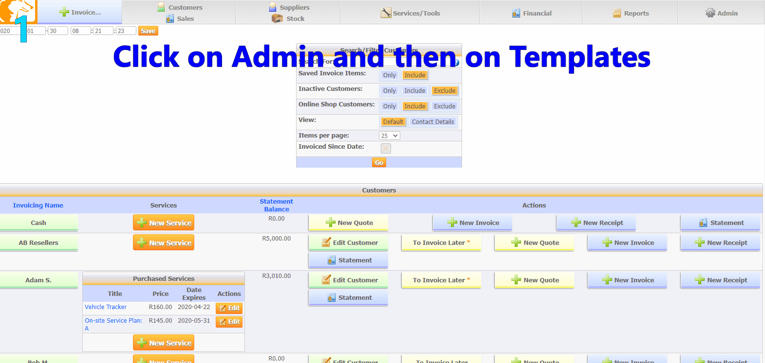 Editing templates in WolfAdmin